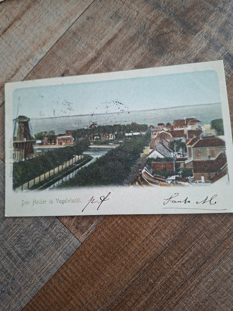 den helder, Verzamelen, Ophalen of Verzenden, Voor 1920, Gelopen, Noord-Holland