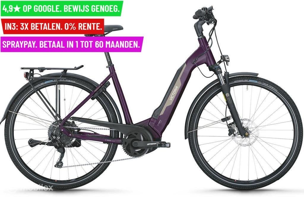 VICTORIA Electric trekking bike Tresalo 6 1 28"/56cm-L/10, Fietsen en Brommers, Elektrische fietsen, Overige merken, 9713 Bv Groningen