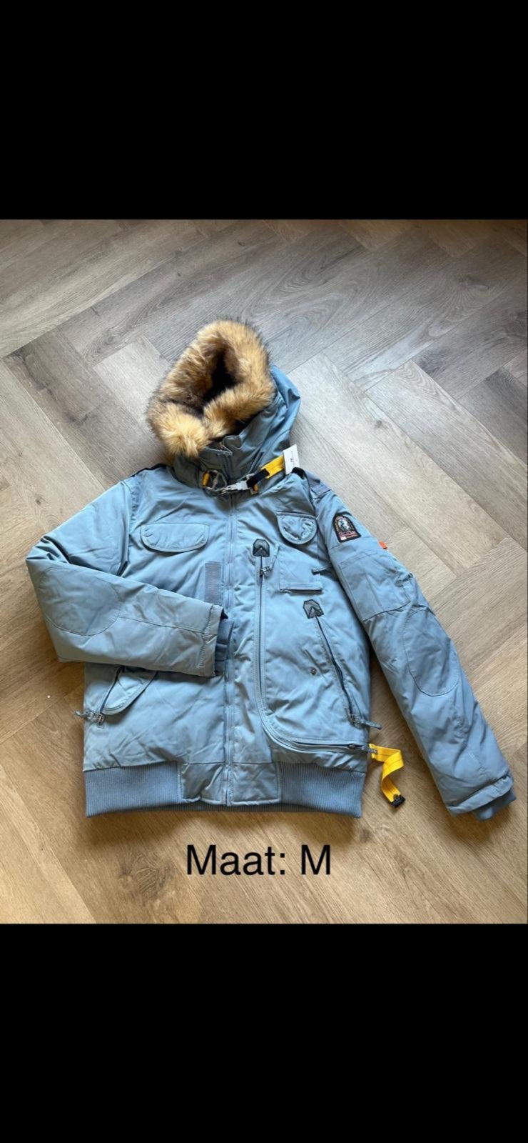 Parajumpers Gobi Bomber Jas - Maat M - Zo goed als nieuw, Ophalen of Verzenden, Zo goed als nieuw, Maat 48/50 (M), Blauw