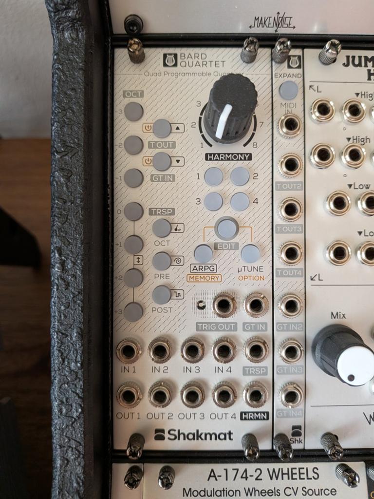 Eurorack: Shakmat Bard Quartet, Instruo Arbhar, Muziek en Instrumenten, Ophalen of Verzenden, Zo goed als nieuw, Overige merken