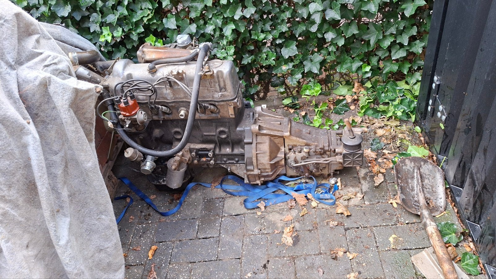 Mercedes T1 Bremer 308 Benzine Motor met Versnellingsbak, Auto-onderdelen, Ophalen of Verzenden