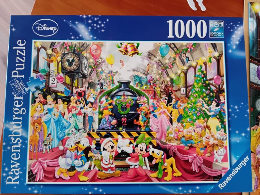 puzzel van disney compleet, Ophalen of Verzenden, 500 t/m 1500 stukjes, Zo goed als nieuw