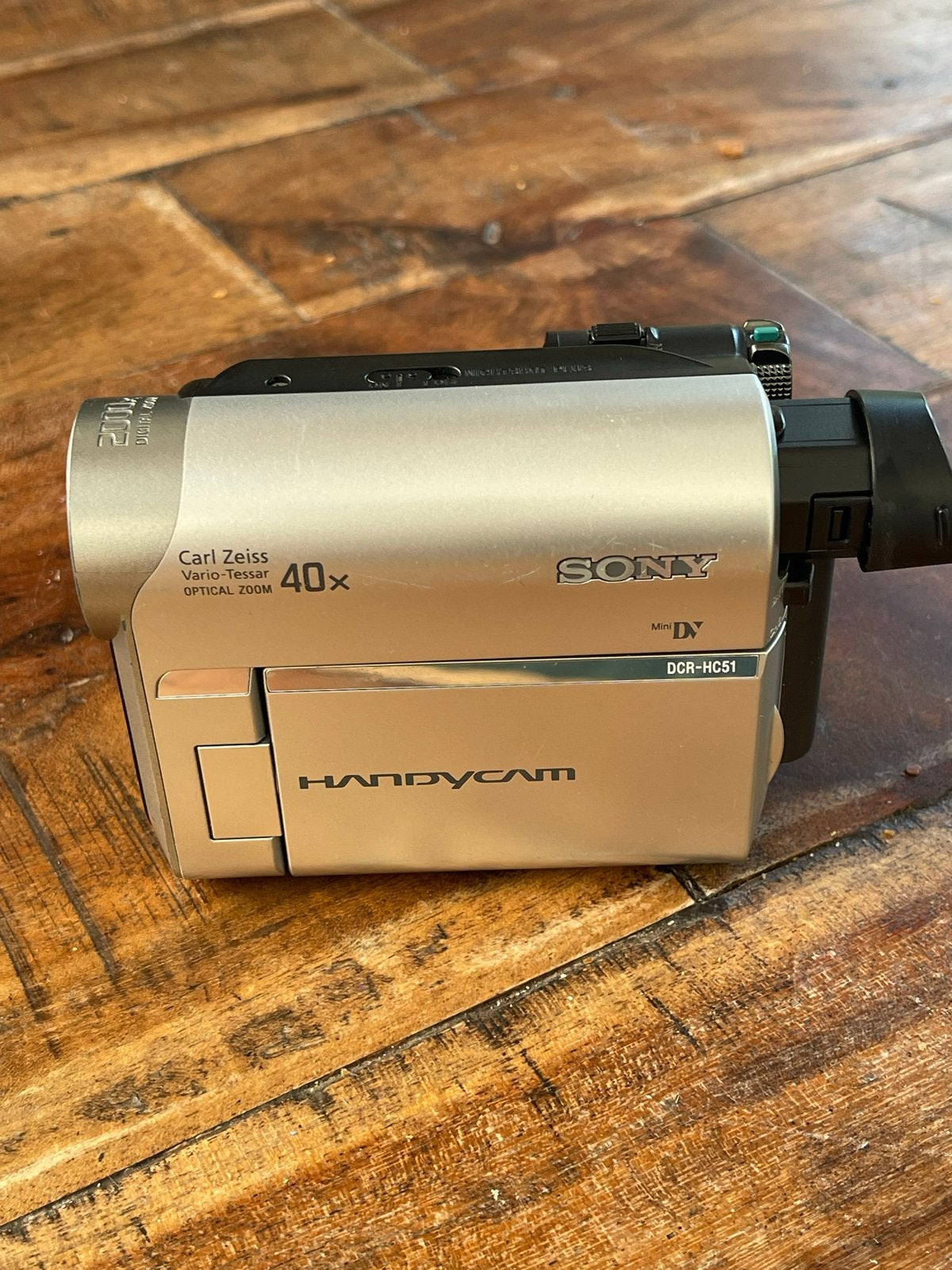 Sony DCR-HC51 Mini DV Handycam - 40x Optische Zoom, Mini dv, Gebruikt, 20x of meer, Ophalen of Verzenden