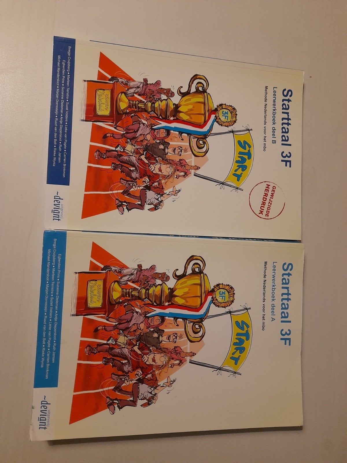 Starttaal 3F Leerwerkboek deel A en B - Nederlands mbo, Gelezen, Bregje Cruijsberg, Marleen Tienstra, Sunet Volders e.a., Ophalen of Verzenden