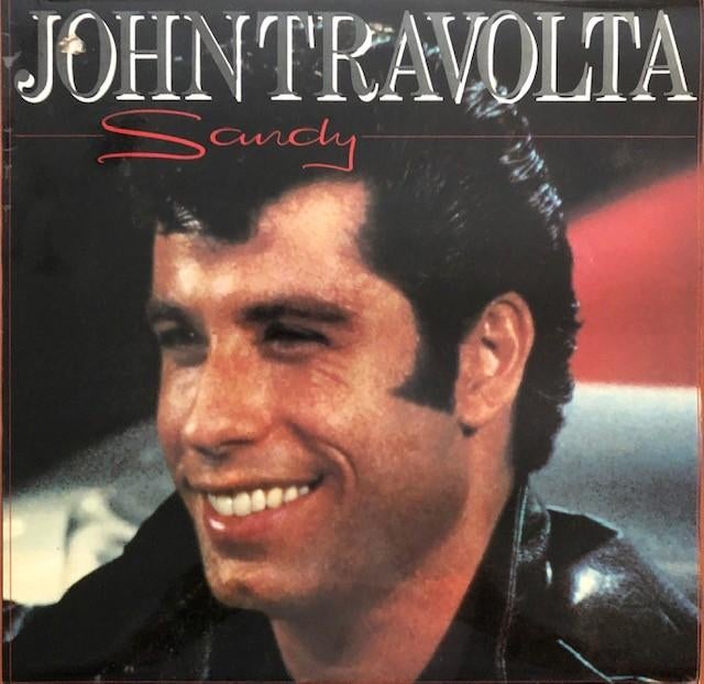 JOHN TRAVOLTA LP: SANDY, Ophalen of Verzenden, Gebruikt, 12 inch