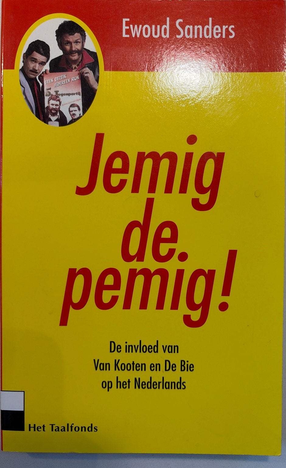 Jemig de pemig! De invloed van Van Kooten en De Bie, Boeken, Ophalen of Verzenden, Zo goed als nieuw, Nederland