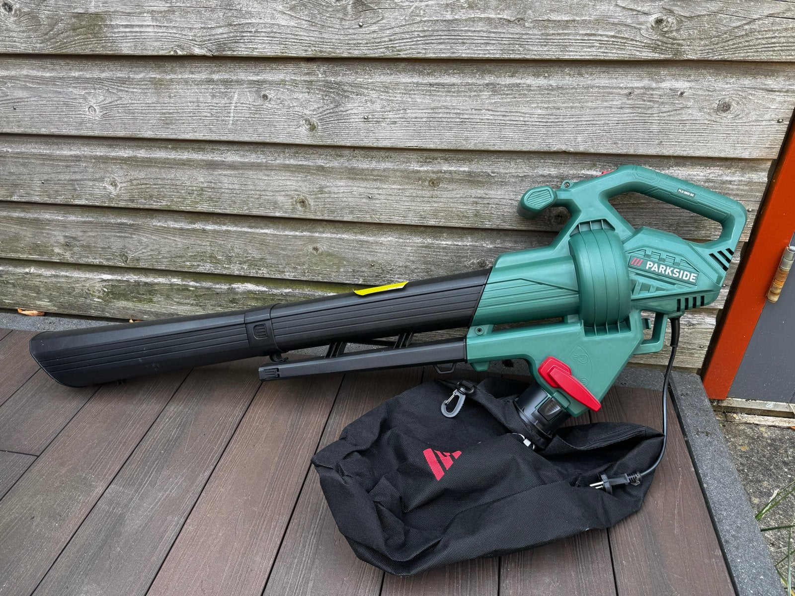 Parkside bladblazer - Zo goed als nieuw, Ophalen, Handgedragen, Zo goed als nieuw, Met opvangzak