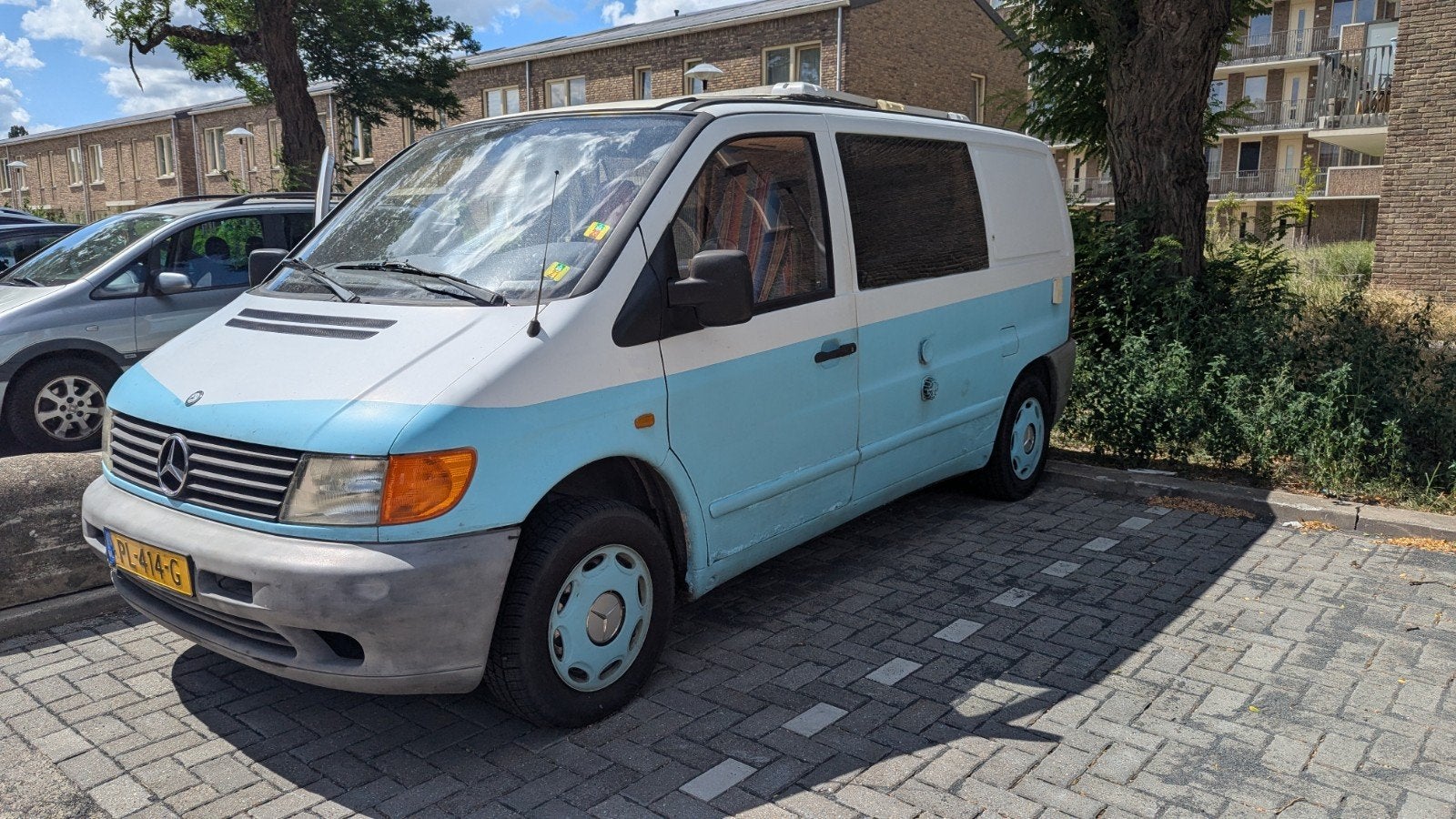 Mercedes-Benz Vito 108D 1999 - camperbus, Caravans en Kamperen, Hefdak, Raamblindering, Buscamper of Camperbus, Tot en met 2