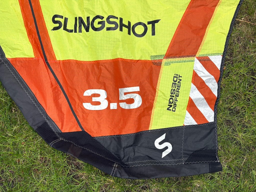 Slingshot Slingwing V4 3.5m – als nieuw, Watersport en Boten, Ophalen of Verzenden, Zo goed als nieuw, Wingsurf-wing