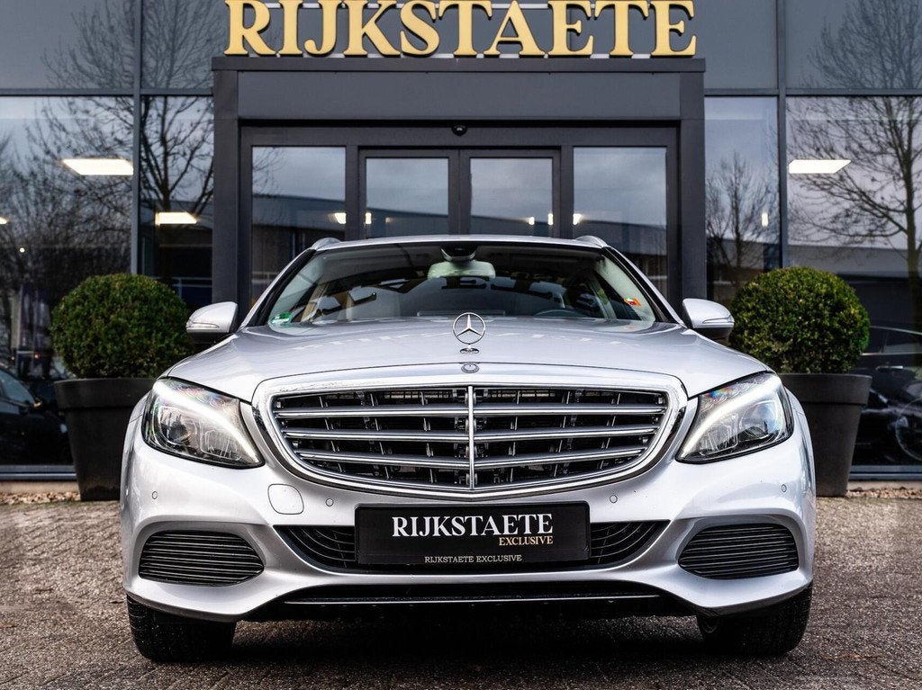 Mercedes C-klasse Estate 180 Prestige|LED|NAV|STOELV|CARPLAY, Auto's, Mercedes-Benz, Automaat, 745 kg, Achterwielaandrijving, Automatische klimaatregeling