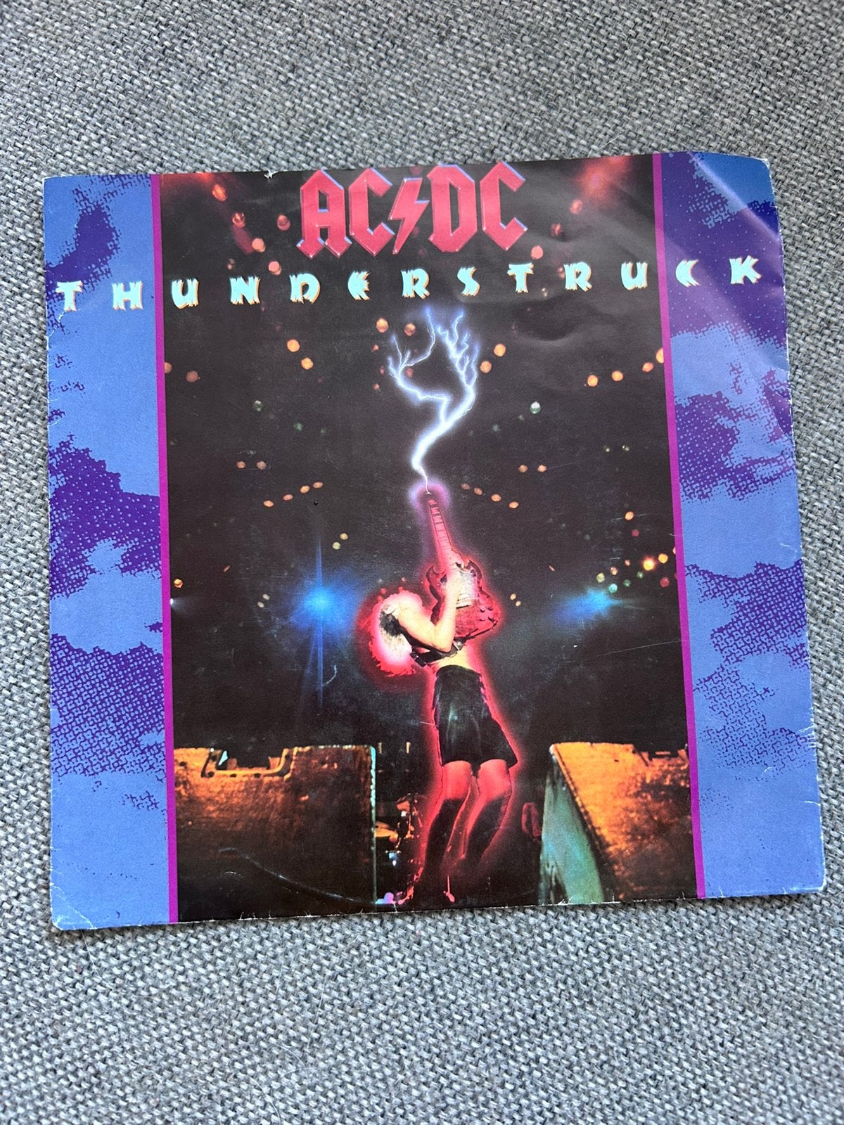 AC/DC Thunderstruck, Ophalen of Verzenden, Zo goed als nieuw, 7 inch, Rock en Metal