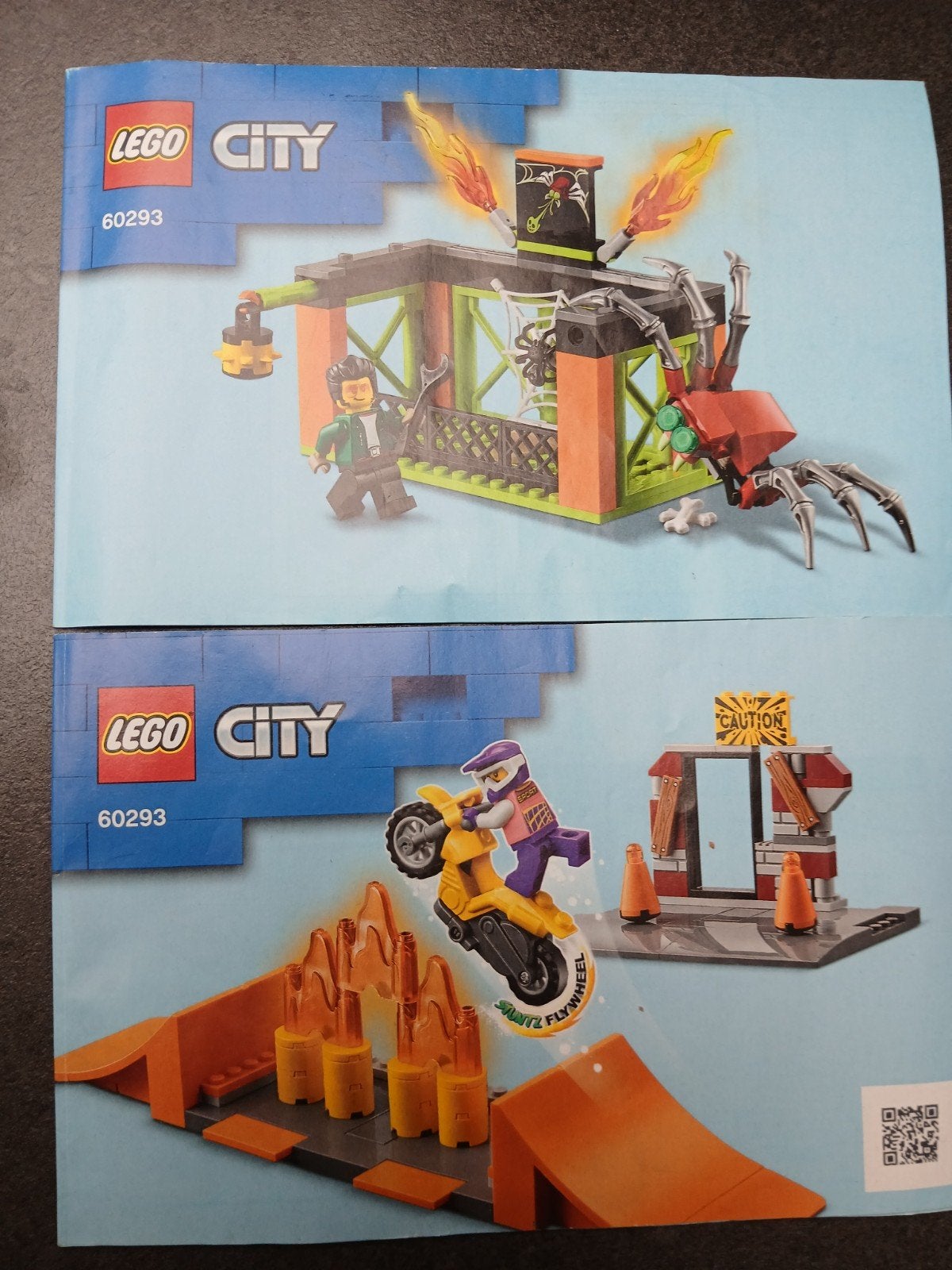 LEGO City 60293 Stuntpark en Stuntshow (zonder doos), Ophalen of Verzenden, Zo goed als nieuw