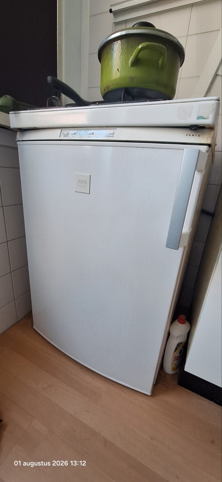 Zanussi vriezer + AEG koelkast + Whirlpool wasmachine 8kg –, Witgoed en Apparatuur, Vriezers en Diepvrieskisten, Ophalen, Gebruikt