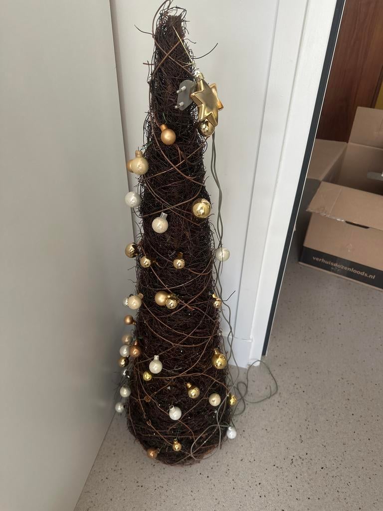 Mag voor de helft! Kerstboompje met licht, Diversen, Ophalen, Zo goed als nieuw
