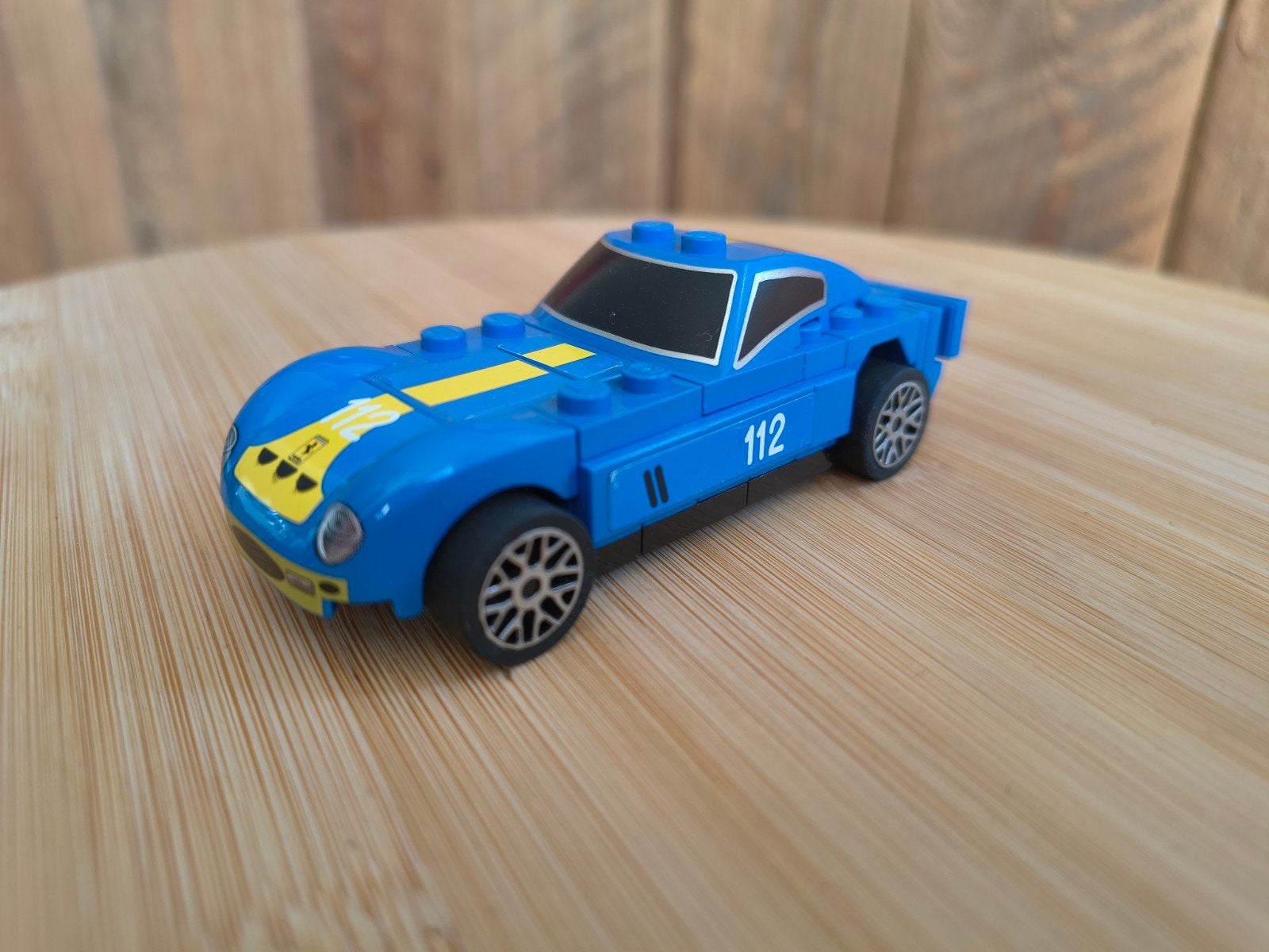 LEGO Shell 40192 Ferrari 250 GTO Blauw - Compleet met boekje, Lego, Ophalen of Verzenden, Zo goed als nieuw, Compleet