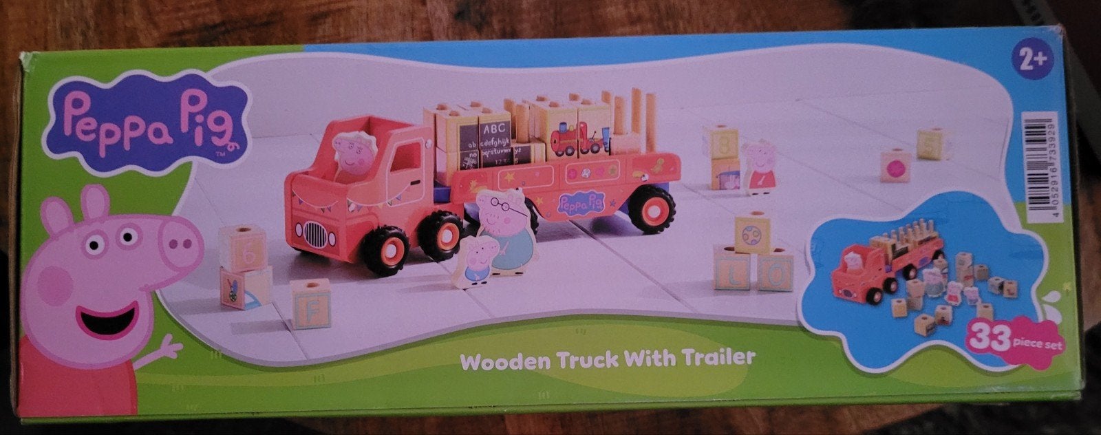 Peppa pig vrachtwagen., Ophalen, Zo goed als nieuw