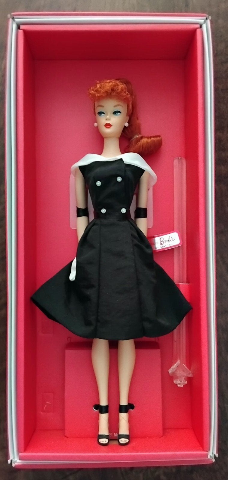 Barbie Silkstone After 5 gold label  NRFB, Verzamelen, Ophalen of Verzenden, Nieuw, Fashion Doll