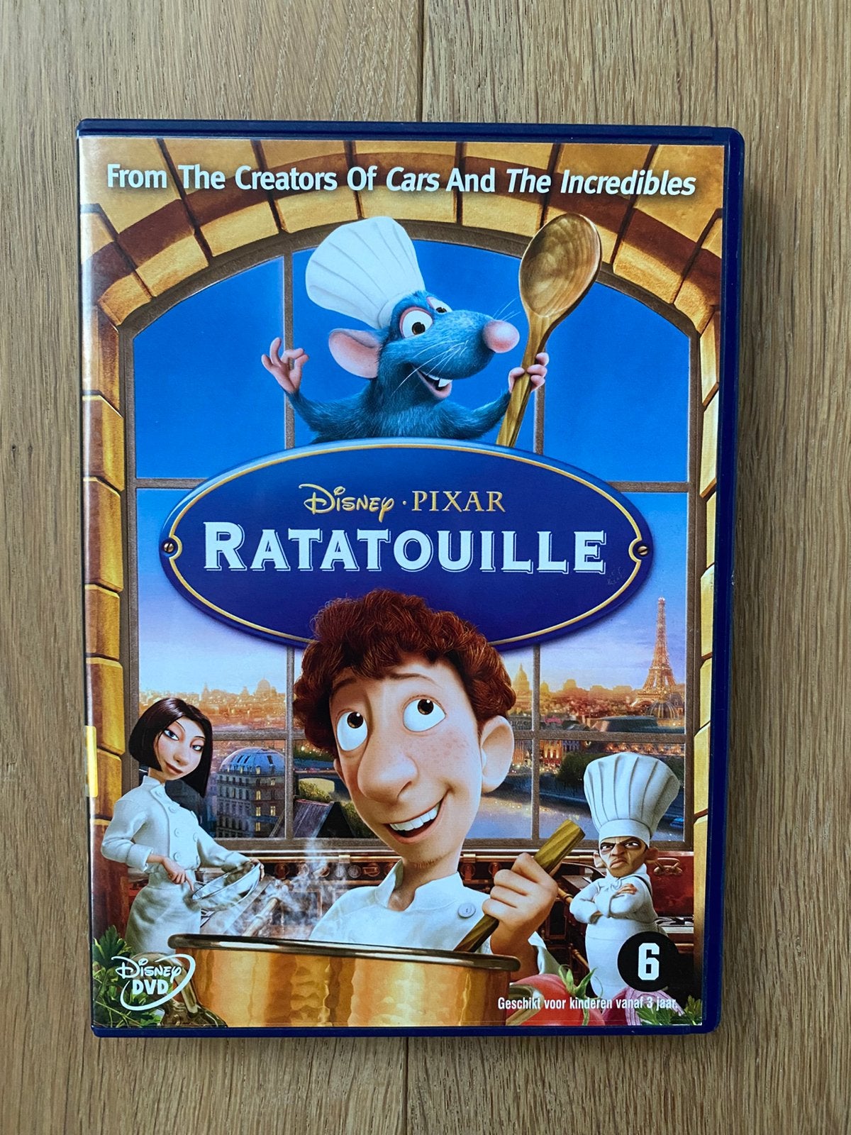 DVD Ratatouille, Vanaf 6 jaar, Ophalen, Zo goed als nieuw