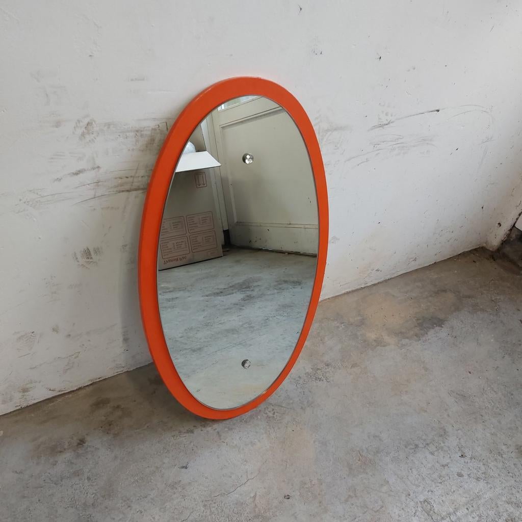 Kama vintage ovale spiegel, Huis en Inrichting, Ophalen, Minder dan 50 cm, Gebruikt, Onbekend