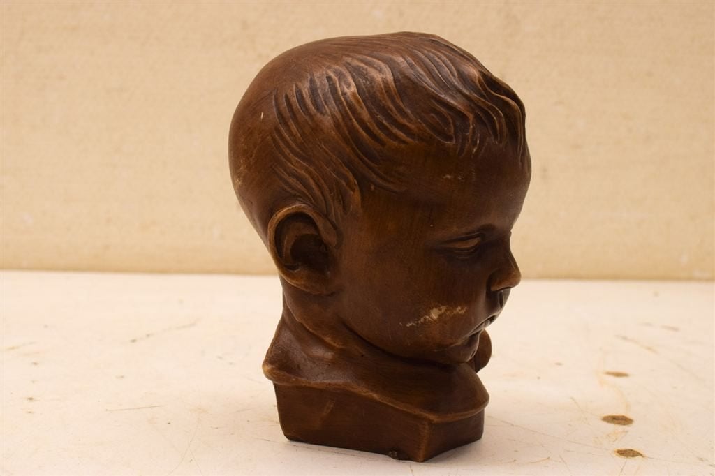 Kinderhoofdje Buste van kind 49965, Ophalen of Verzenden, Gebruikt