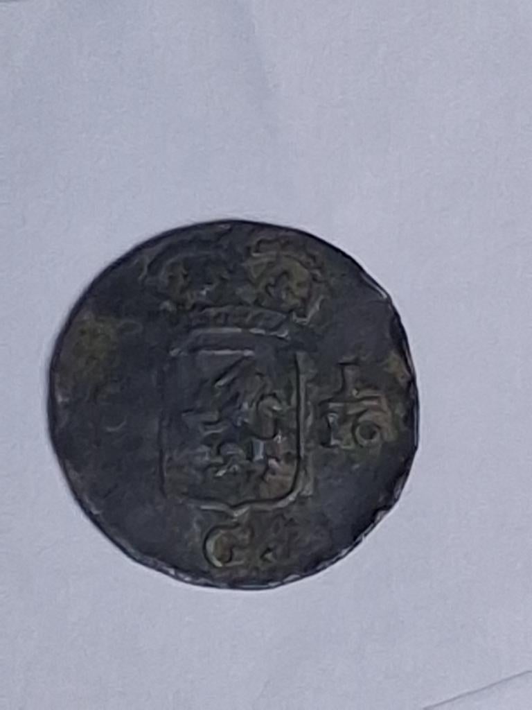 5 1/16 cent india batavia 1808, Postzegels en Munten, Ophalen of Verzenden