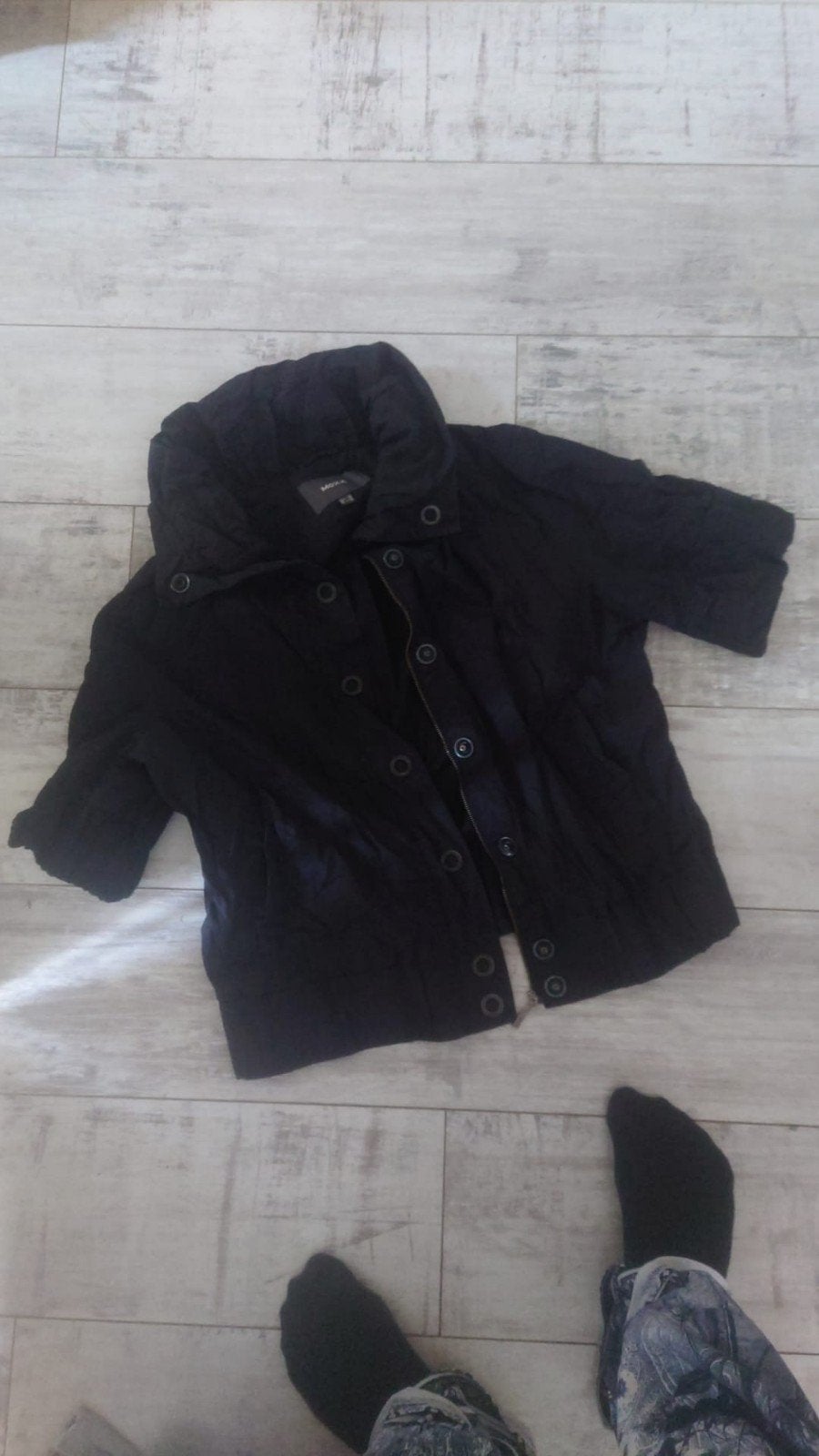 Vintage Mexx echt leren jas - Zo goed als nieuw, Mexx, Zwart, Maat 42/44 (L), Ophalen of Verzenden