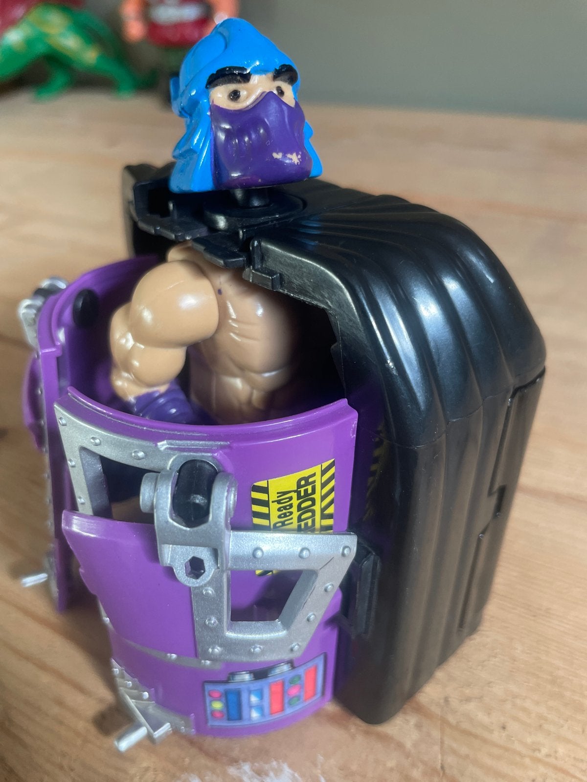 Vintage Teenage Mutant Ninja Turtles Road Ready Shredder, Ophalen of Verzenden, Zo goed als nieuw