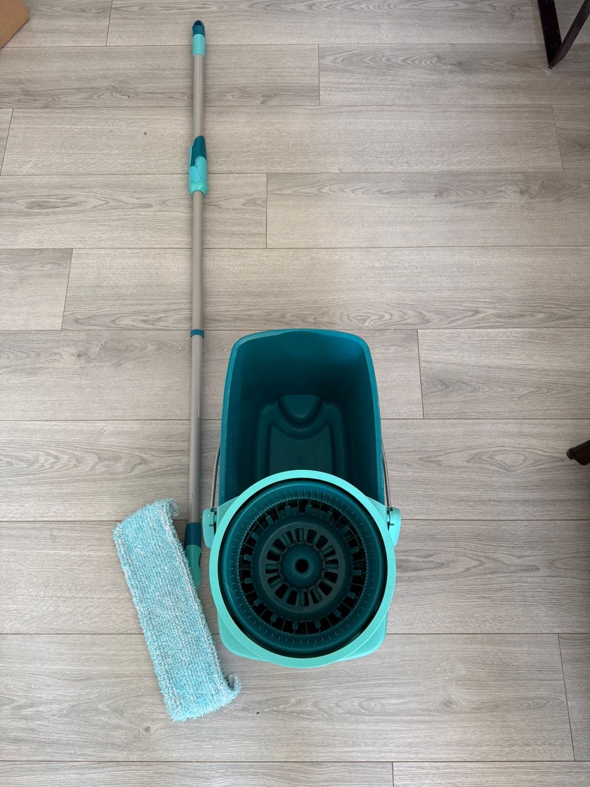 Leifheit Clean Twist Mop Compleet met Emmer en Dweil, Ophalen, Mop of Dweil