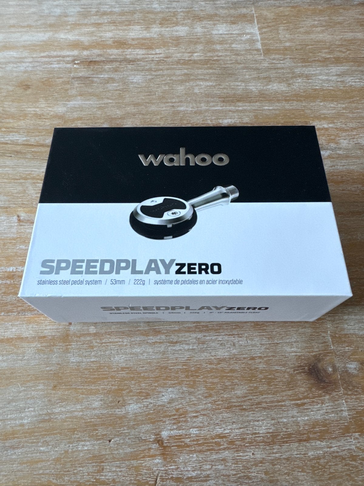 Wahoo Speedplay Zero Pedalen - Roestvrij staal, Racefiets, Ophalen, Crankstel of Pedalen, Nieuw