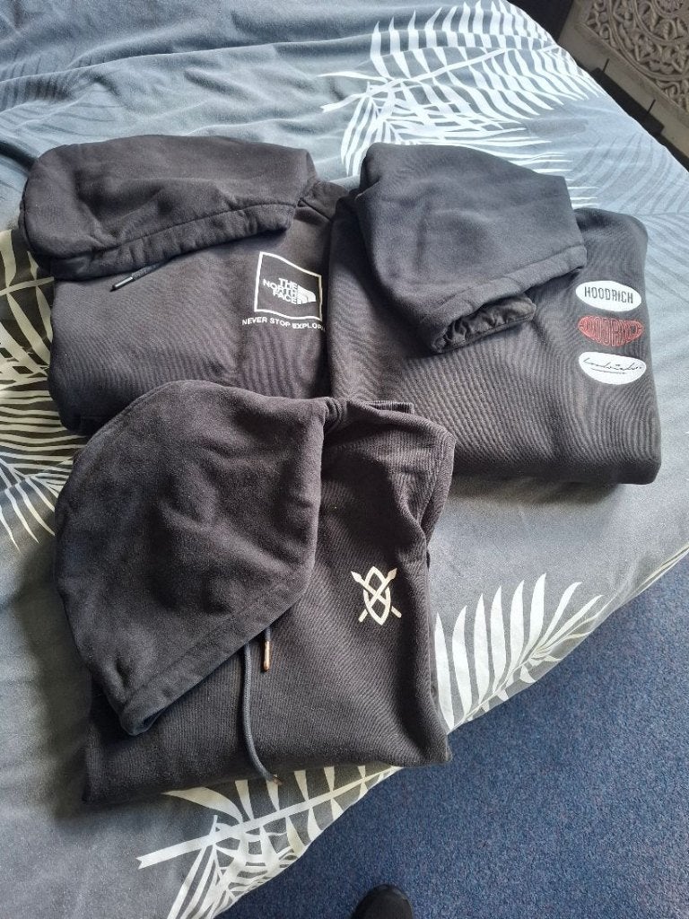 3 stuks merk hoody XS-34 incl. verzenden !, Zwart, Ophalen of Verzenden, Zo goed als nieuw, The North Face