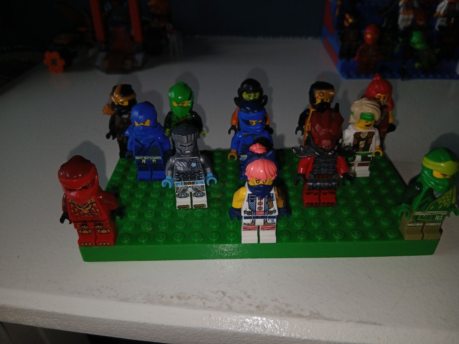 Ninjago poppetjes, Avontuur en Actie, Ophalen of Verzenden, Zo goed als nieuw, 3 spelers of meer