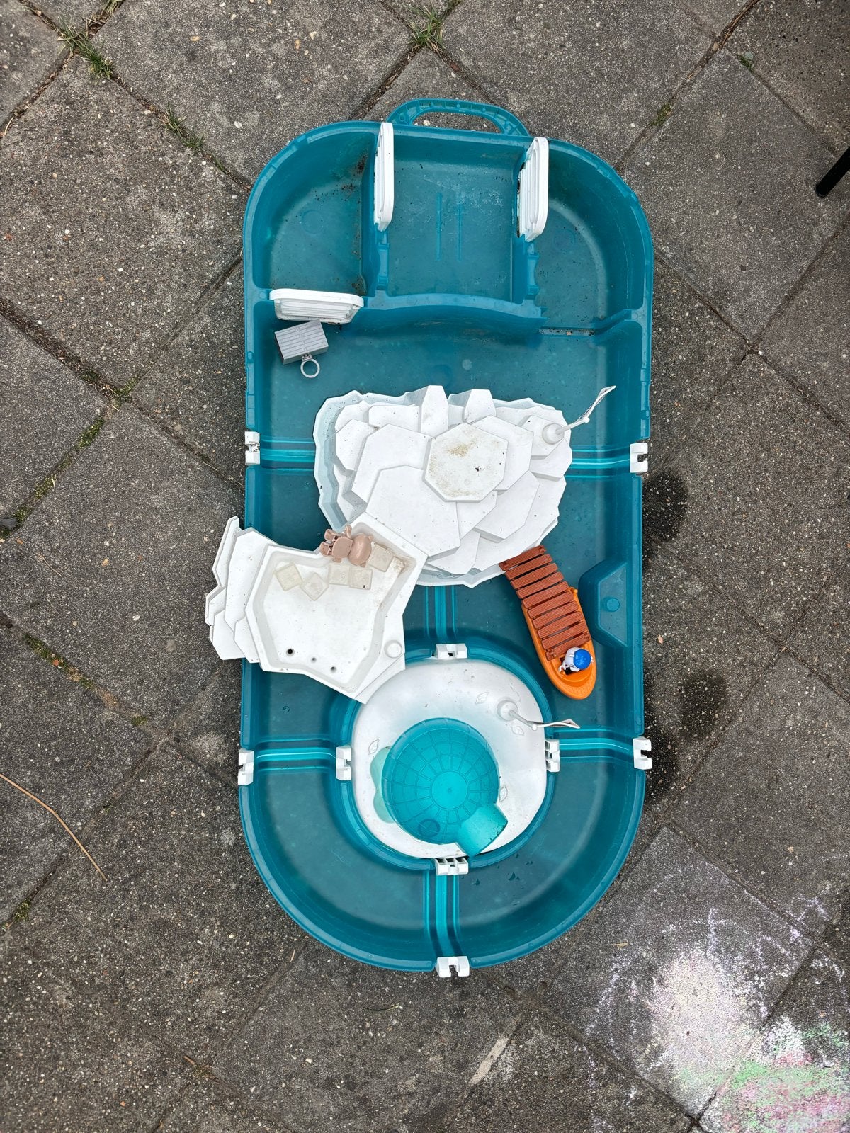 Aquaplay waterbaan IJsland, Ophalen, Gebruikt