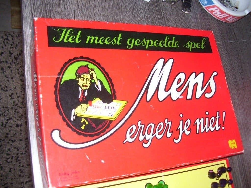 MENS ERGER JE NIET, Vijf spelers of meer, Ophalen of Verzenden, Zo goed als nieuw, Jumbo