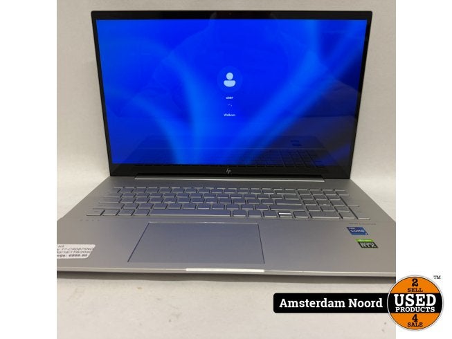 HP Envy 17-CR0875ND 17/i7-1255/16/1TB/RTX2050/W11, Computers en Software, Windows Laptops, HP, Zo goed als nieuw, Support@hp.com