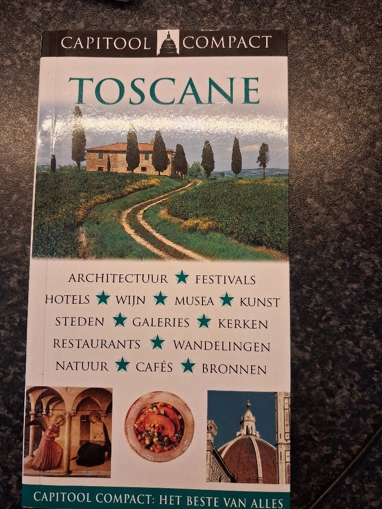 Toscane informatie boekje +plattegrond, Ophalen of Verzenden, Europa, Reisgids of -boek, Overige merken