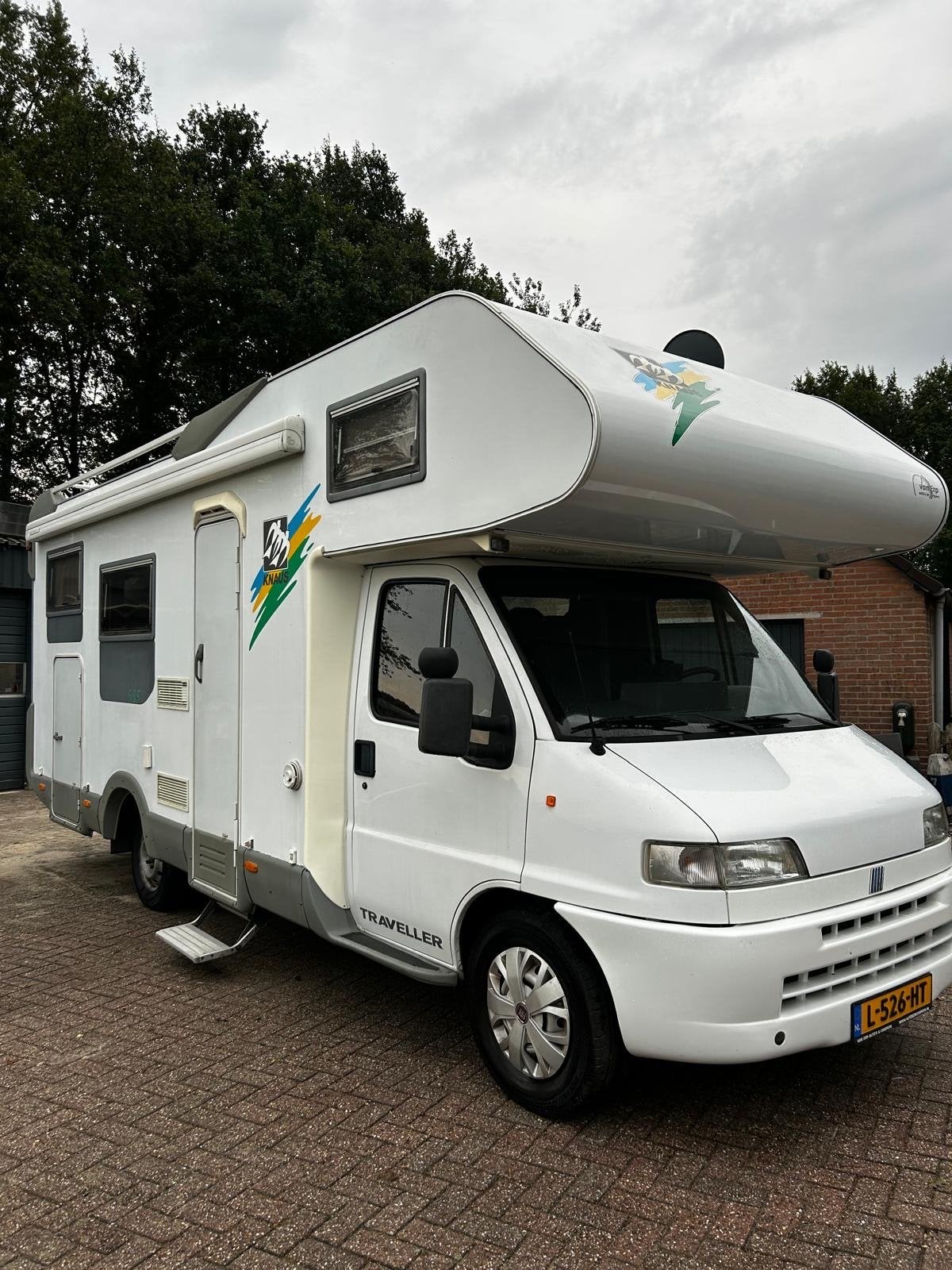 Ruime Alkoof Camper - Ideaal voor Gezinnen, Caravans en Kamperen, Campers, Standaard zit, Alkoof, Ringverwarming, Fiat