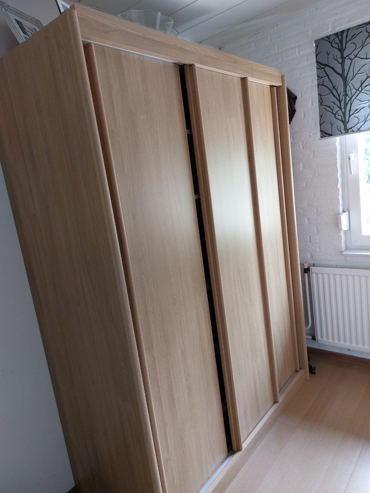Zo goed als nieuwe senioren slaapkamer met elektrisch bed, Ophalen, Zo goed als nieuw, Eenpersoons, Senioren, Klassiek, Hout