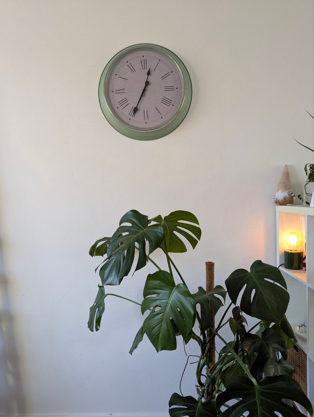 IKEA Skovel wandklok - Mintgroen (59 cm), Ophalen, Wandklok