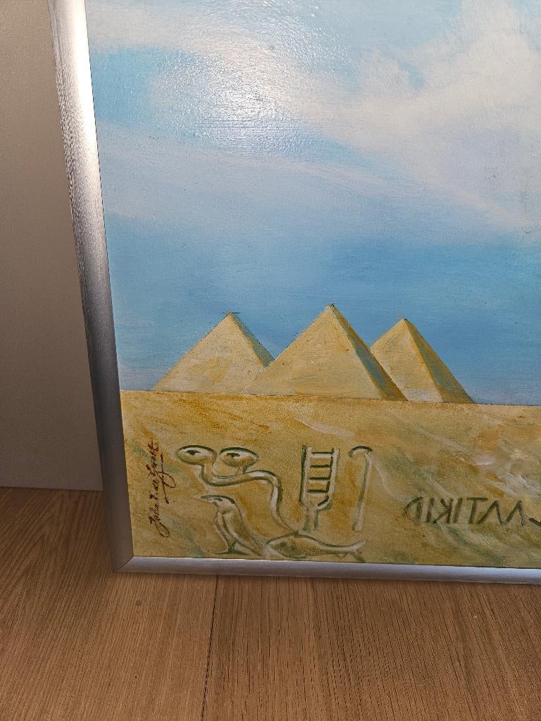 Schilderij reis door het digi talen tijdperk, Ophalen