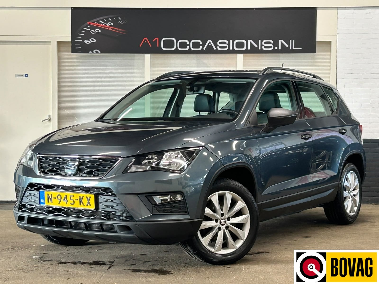 SEAT Ateca 1.0 EcoTSI Reference + APPLE CARPLAY ! (bj 2017), Auto's, Voorwielaandrijving, Gebruikt, Euro 6, Bedrijf