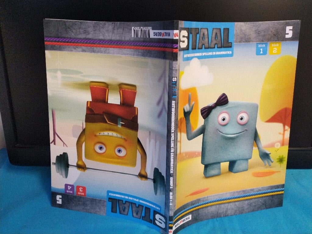 Staal 2 Spelling - Groep 5 - Antwoordenboek Blok 1 t /m 4, Ophalen of Verzenden, Nieuw, Overige niveaus, Nederlands