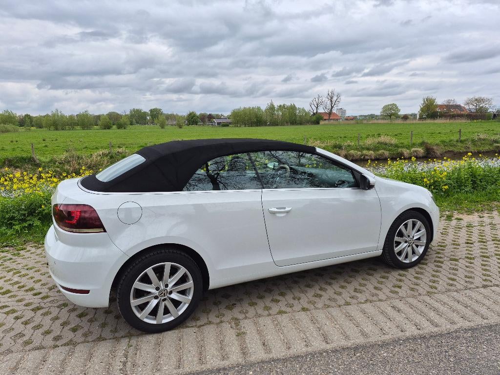 Volkswagen Golf 1.4 TSI Cabrio / 118KW / 2011, Voorwielaandrijving, 4 cilinders, Cabriolet, Wit