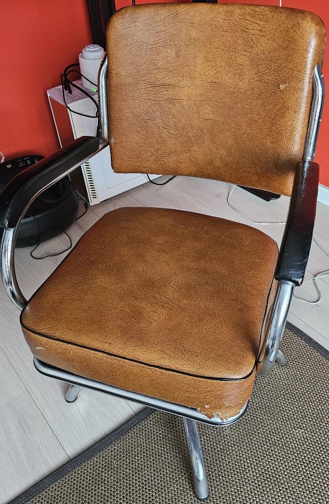 Retro Vintage Kappersstoel (jaren 50?), Ophalen