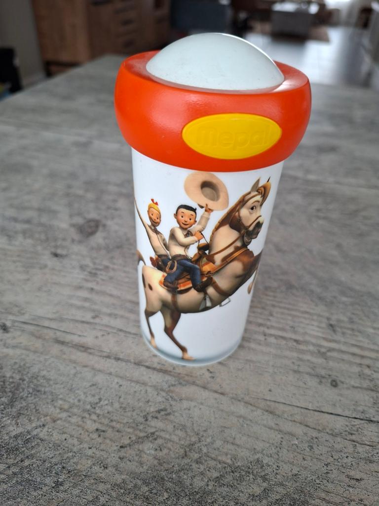 Suske en wiske beker texasrakkers, Ophalen, Suske en Wiske, Nieuw, Gebruiksvoorwerp