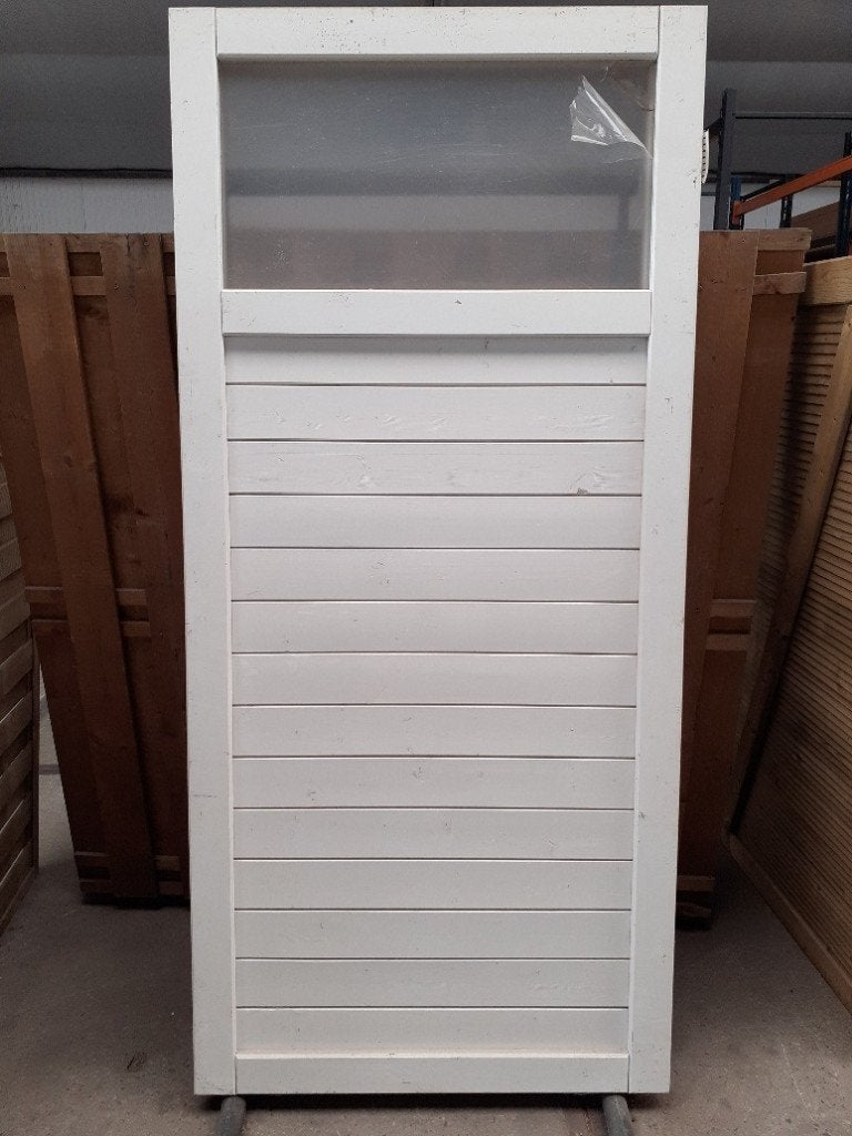 Deur / wandpaneel met raam, Ophalen, 100 tot 150 cm, 200 cm of meer, Zo goed als nieuw