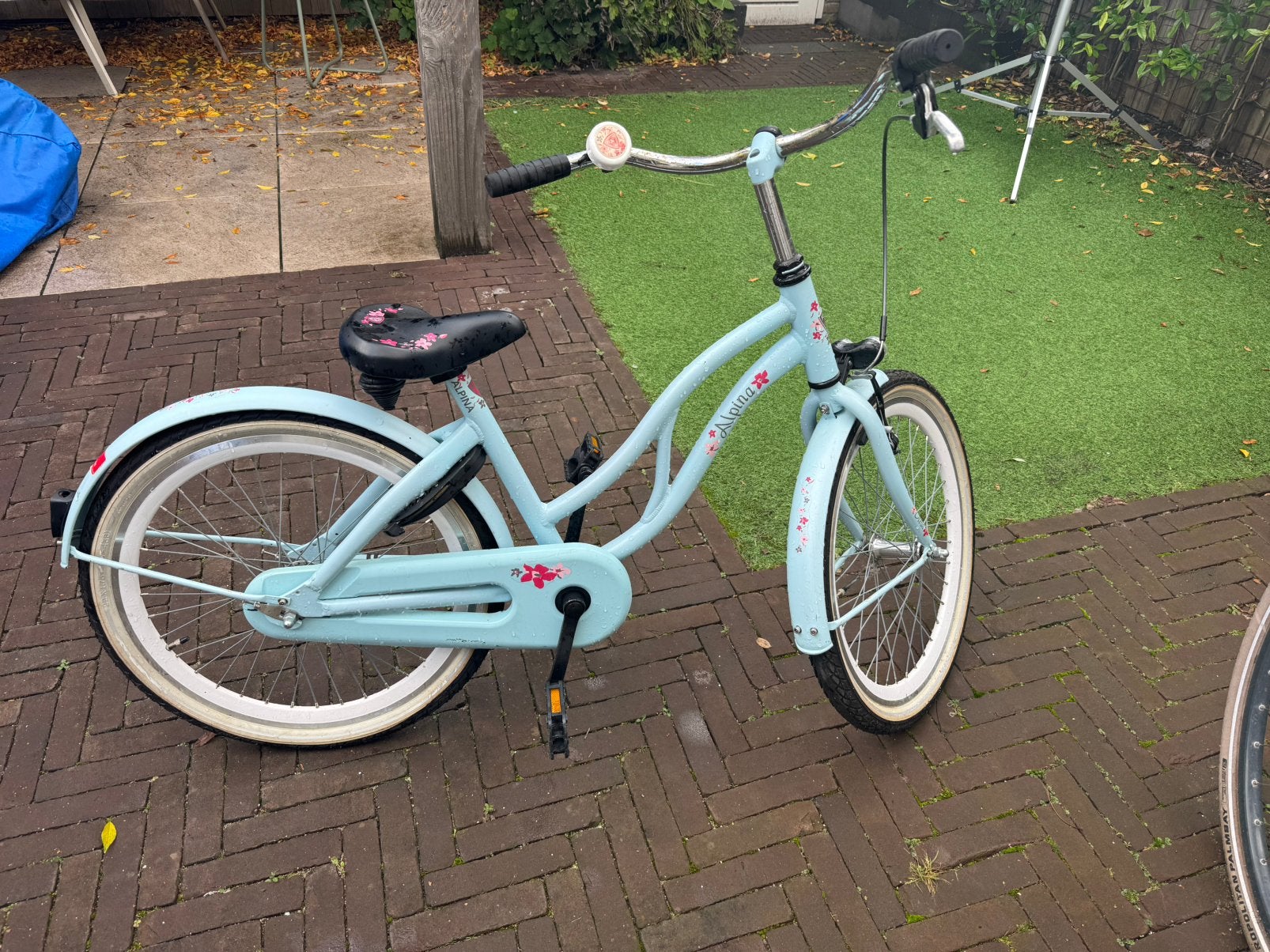 Alpina Ocean 22 inch meisjesfiets, Ophalen, Terugtraprem, 22 inch, Gebruikt