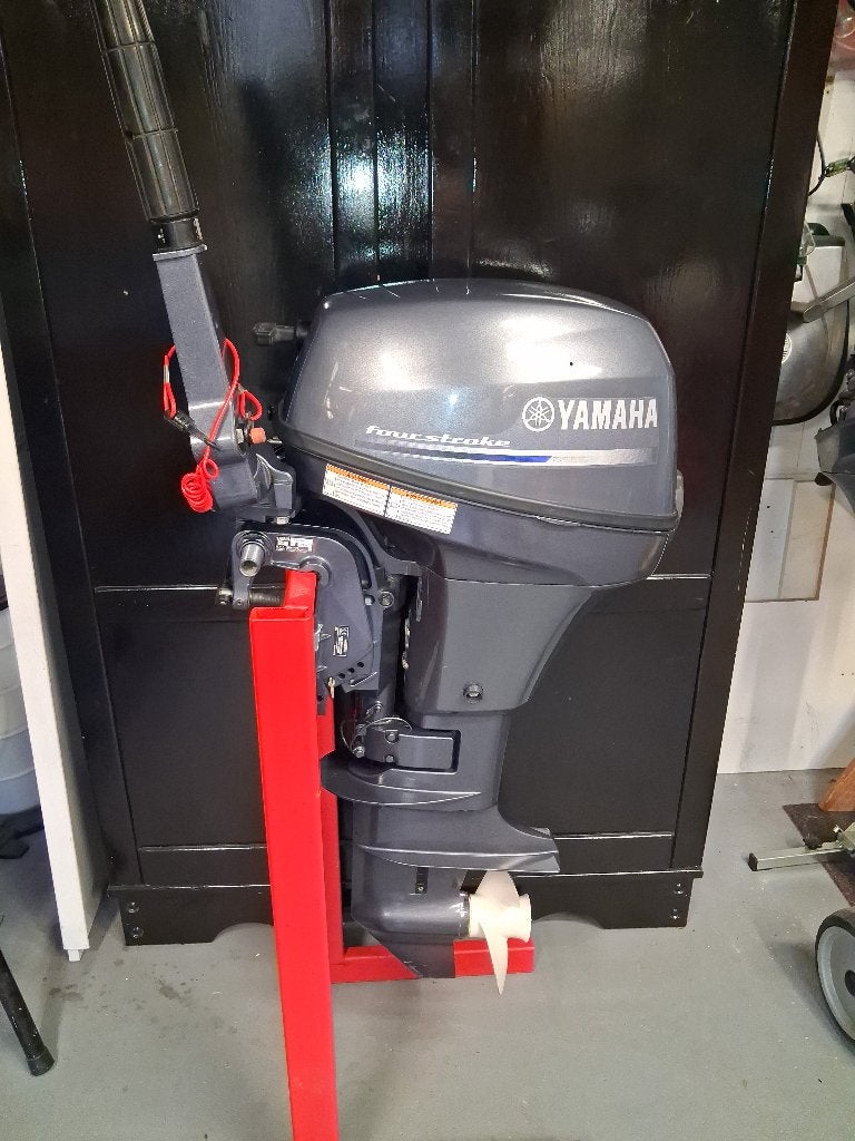 Yamaha 8 pk, 4-takt , kortstaart, Ophalen, Gebruikt, 5 tot 10 pk, Viertaktmotor