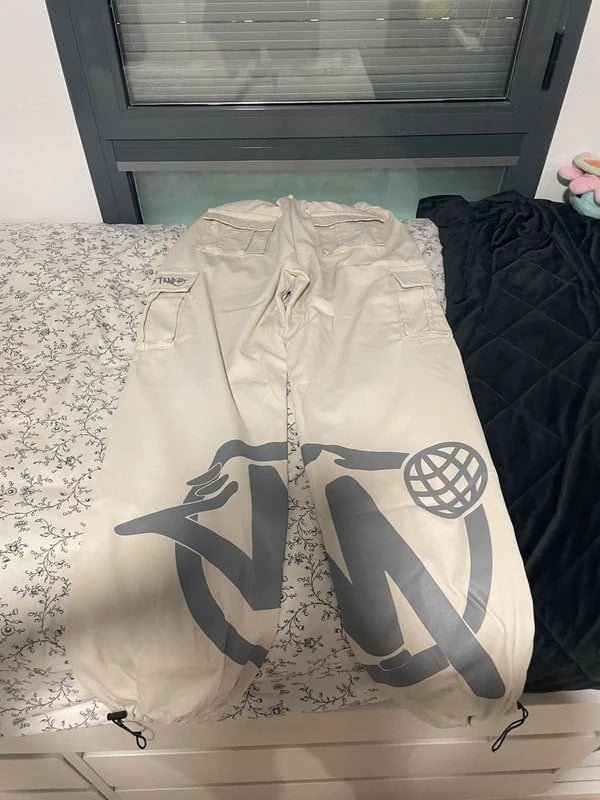 Pantalones Minus Two Cargo Beix, Kleding | Dames, Broeken en Pantalons, Minus, Beige, Maat 46/48 (XL) of groter, Ophalen of Verzenden