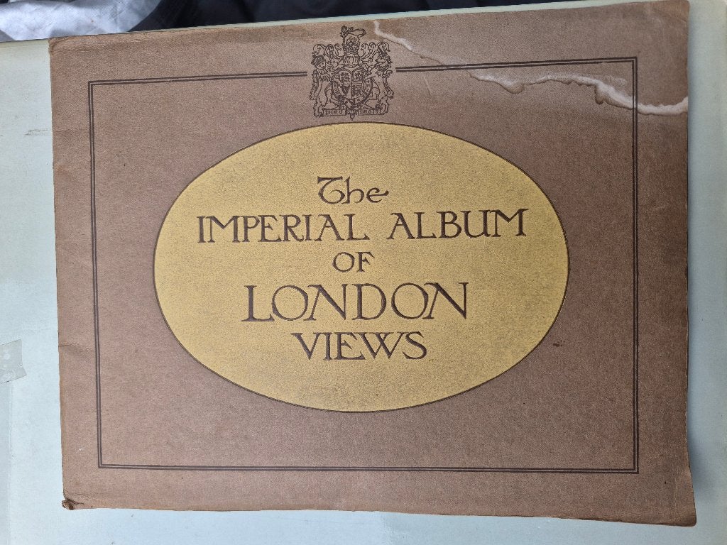 "The Imperial Album of London Views", vintage fotoalbum, Boeken, E.B. Horwood & Co, Overige onderwerpen, Ophalen, Gelezen