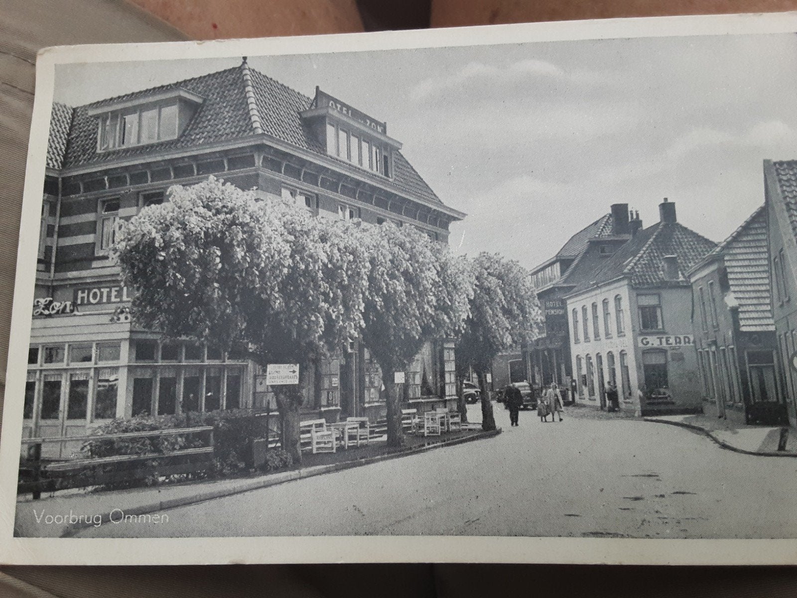 Ommen,  Voorbrug, Ophalen of Verzenden, 1940 tot 1960, Gelopen, Overijssel
